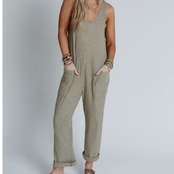 Glyder comfort jumpsuit ribbed - Picture 1 of 16
